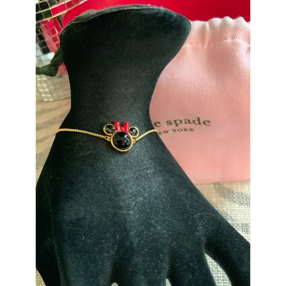 kate spade Jewelry - Kate Spade New York Minnie Mouse Goldtone  Bracelet